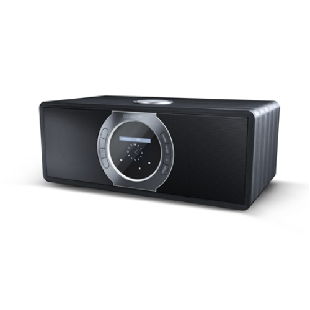 Sharp DR-I470(BK)PRO Stereo Internet Radio, DAB, DAB+, FM, Bluetooth v5.0, Color Display, 2x7W, App controlled, Spotify, Black Sharp Alarm function DR-I470(BK)PRO Stereo Internet Radio Black