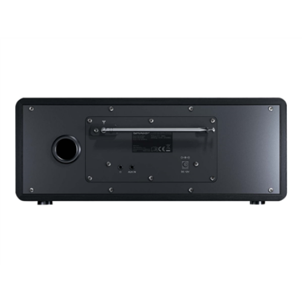 Sharp DR-I470(BK)PRO Stereo Internet Radio, DAB, DAB+, FM, Bluetooth v5.0, Color Display, 2x7W, App controlled, Spotify, Black Sharp Alarm function DR-I470(BK)PRO Stereo Internet Radio Black