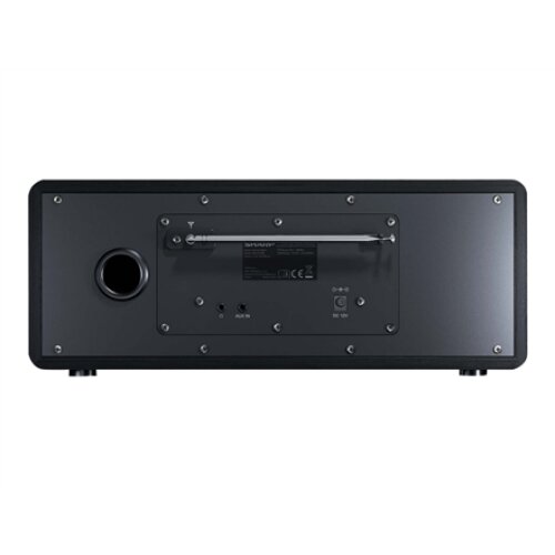 Sharp DR-I470(BK)PRO Stereo Internet Radio, DAB, DAB+, FM, Bluetooth v5.0, Color Display, 2x7W, App controlled, Spotify, Black Sharp Alarm function DR-I470(BK)PRO Stereo Internet Radio Black