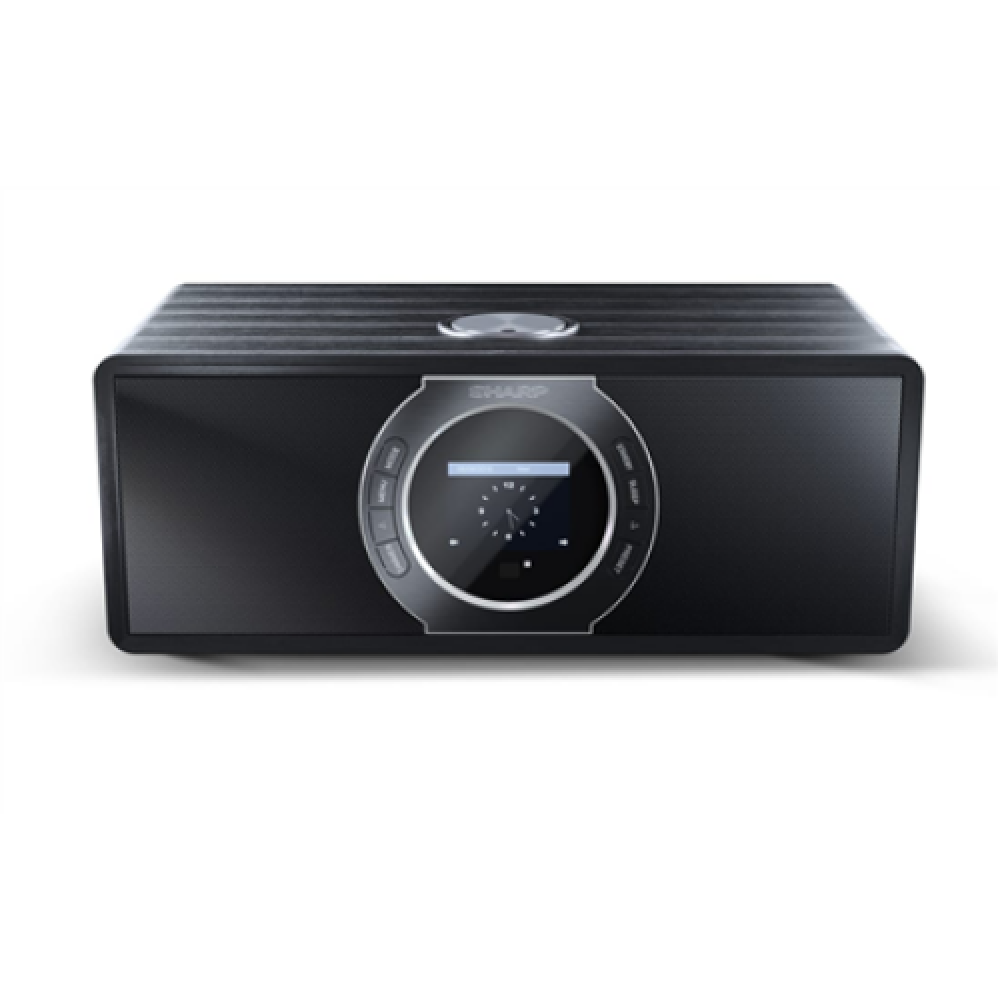 Sharp DR-I470(BK)PRO Stereo Internet Radio, DAB, DAB+, FM, Bluetooth v5.0, Color Display, 2x7W, App controlled, Spotify, Black Sharp Alarm function DR-I470(BK)PRO Stereo Internet Radio Black