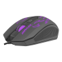 FURY Brawler Optical Gaming mouse, 1600DPI, Wired, Black/Green Fury Gaming mouse Brawler Optical mouse Black/Green