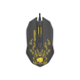 FURY Brawler Optical Gaming mouse, 1600DPI, Wired, Black/Green Fury Gaming mouse Brawler Optical mouse Black/Green