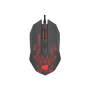 FURY Brawler Optical Gaming mouse, 1600DPI, Wired, Black/Green Fury Gaming mouse Brawler Optical mouse Black/Green
