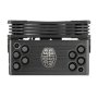 Cooler Master , Hyper 212 RGB Black Edition WITH LGA1700 , Black , W , Air Cooler
