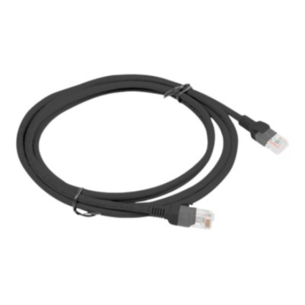Lanberg Patchcord CAT.5E UTP , PCU5-10CC-0200-BK , 2 m