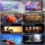 Hisense Hi-QLED TV , 65E7S , 65 , Smart TV , VIDAA Smart OS , UHD , Black