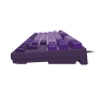 Fury , Kanabo K2 , Gaming Keyboard , Wired , US , Purple , USB Type-A , Linear