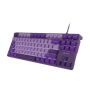 Fury , Kanabo K2 , Gaming Keyboard , Wired , US , Linear , Purple