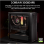 Corsair PC Case , 3200D RS , Smoke , Mid-Tower