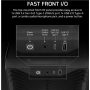 Corsair PC Case , 3200D RS , Smoke , Mid-Tower