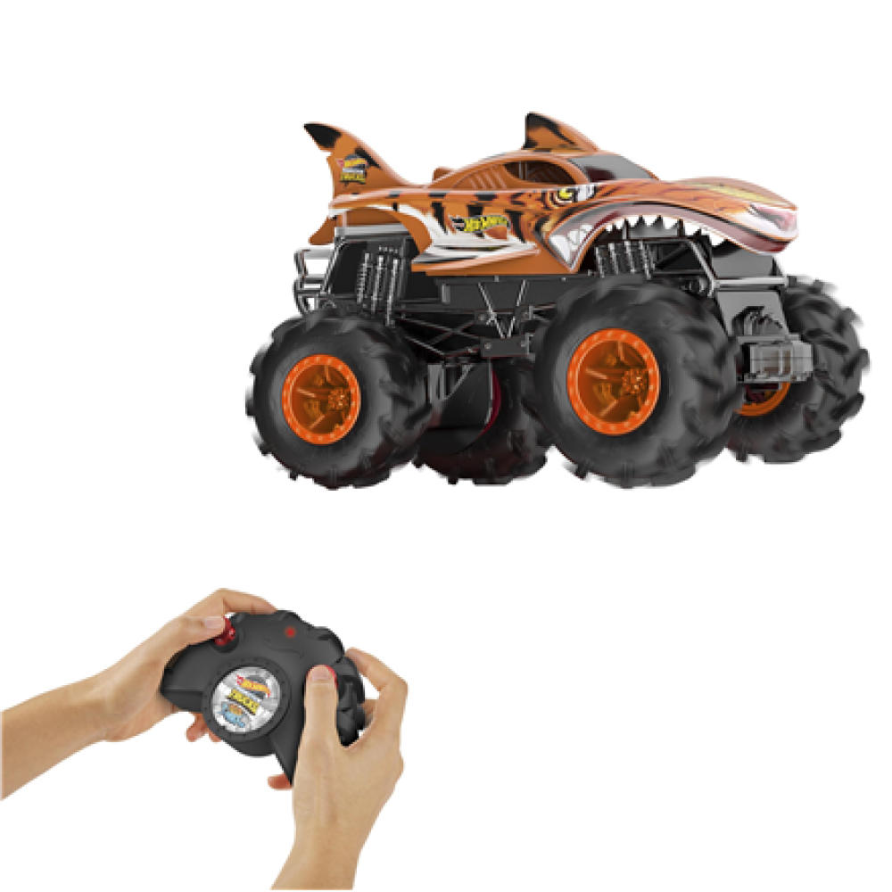 Mattel , HOT WHEELS RC Car Model Tiger Shark , Plastic