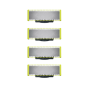 Philips OneBlade Replacement Blades, 4pcs , QP240/50