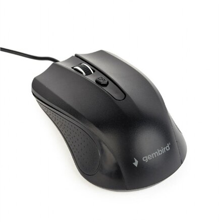 Gembird Optical Mouse , MUS-4B-01L , Wired , USB , Black
