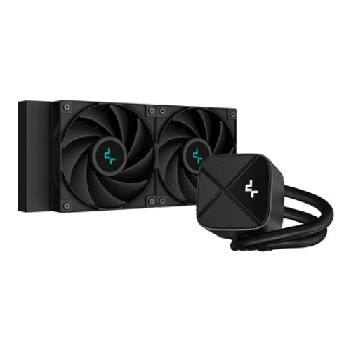 Deepcool , Digital Liquid CPU Cooler , LS520S ZERO DARK , Intel, AMD