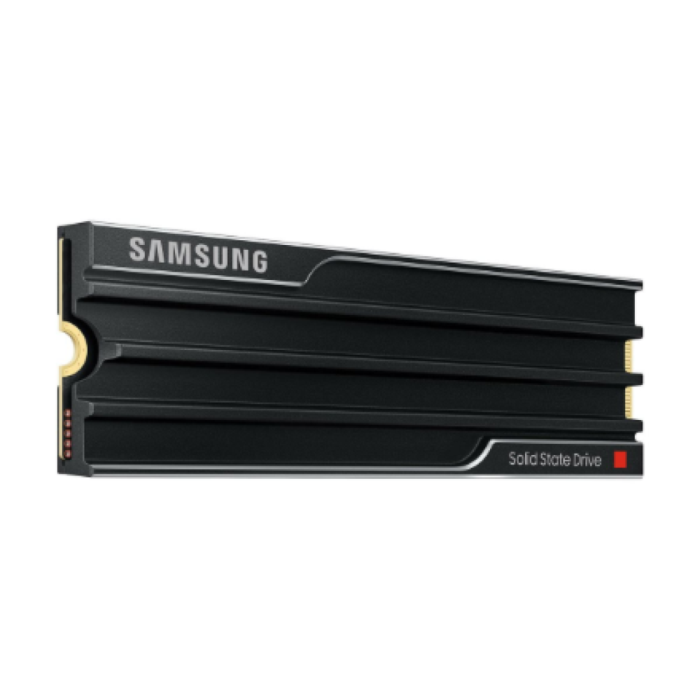 Samsung 9100 PRO With Heatsink , 1000 GB , SSD form factor M.2 2280 , Solid-state drive interface PCIe 5.0 NVMe , Read speed 14800 MB/s , Write speed 13400 MB/s