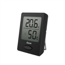 Duux , Sense , Black , LCD display , Hygrometer + Thermometer