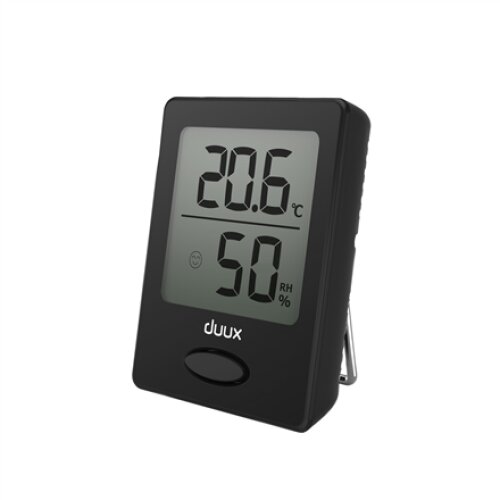 Duux , Sense , Black , LCD display , Hygrometer + Thermometer