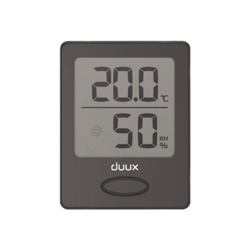 Duux , Sense , Black , LCD display , Hygrometer + Thermometer