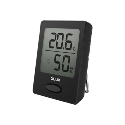 Duux , Sense , Black , LCD display , Hygrometer + Thermometer