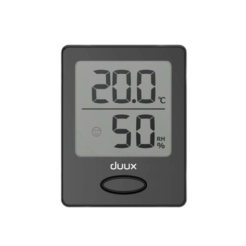 Duux , Sense , Black , LCD display , Hygrometer + Thermometer