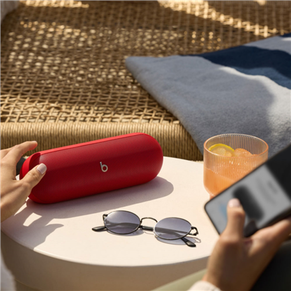 Beats Speaker , Pill , Waterproof , Bluetooth , Statement Red , Portable , Wireless connection