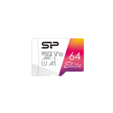 Silicon Power , microSDHC UHS-I Memory Card , Elite , 64 GB , microSDHC/SDXC , Flash memory class 10 Silicon Power , microSDHC UHS-I Memory Card , Elite , 64 GB , microSDHC/SDXC , Flash memory class 10
