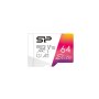 Silicon Power , microSDHC UHS-I Memory Card , Elite , 64 GB , microSDHC/SDXC , Flash memory class 10