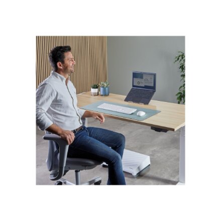 Fellowes Alumia Portable Laptop Stand , 15 , Laptop Stand , Silver