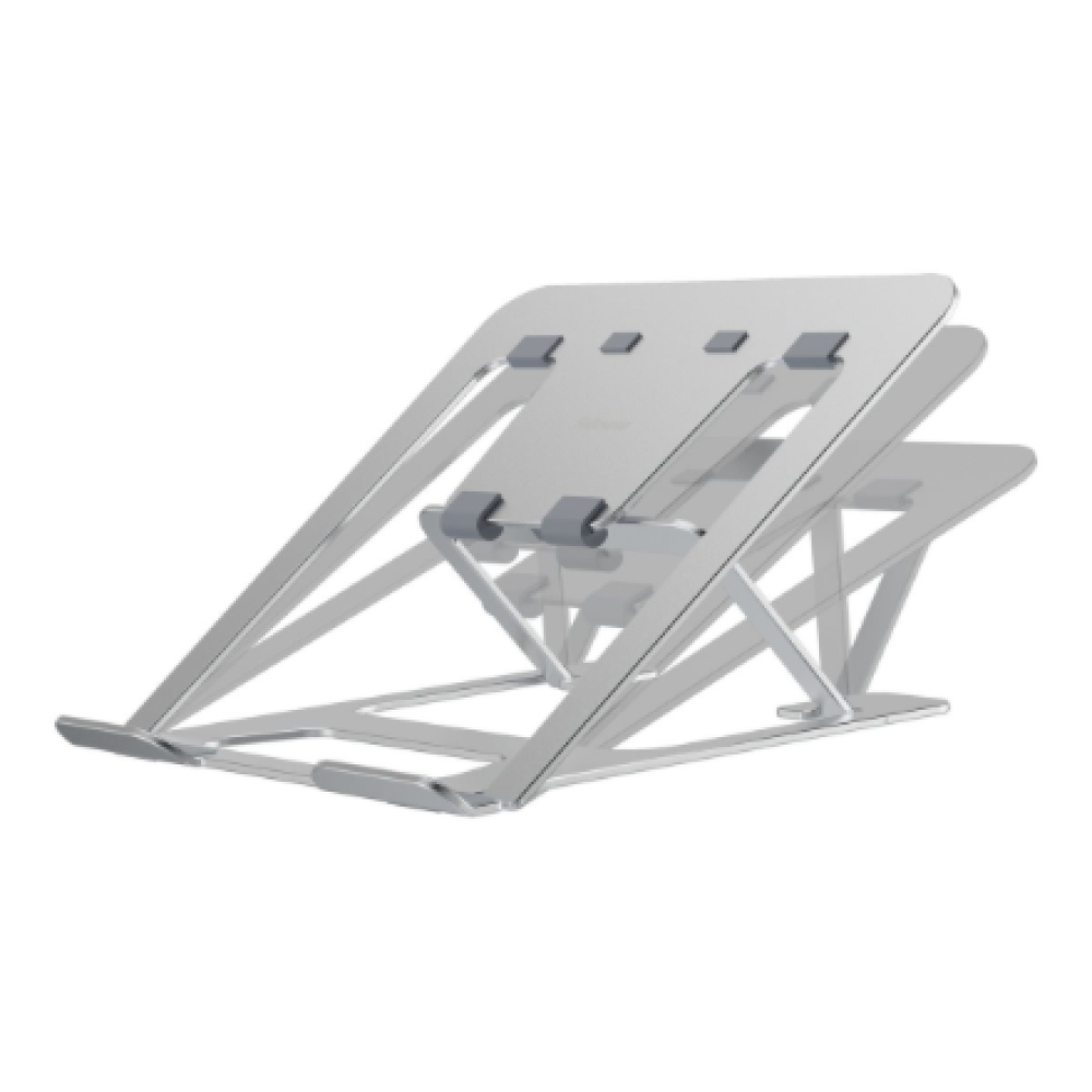Fellowes Alumia Portable Laptop Stand - Silver , Fellowes