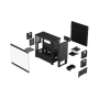Fractal Design , Pop Silent , Side window , Black TG Clear Tint , ATX, mATX, Mini ITX , Power supply included No , ATX