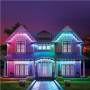 Nanoleaf Smart Multicolor Permanent Outdoor Lights Smarter Kit, 15m,16+ Million Colours