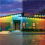 Nanoleaf Smart Multicolor Permanent Outdoor Lights Smarter Kit, 15m,16+ Million Colours