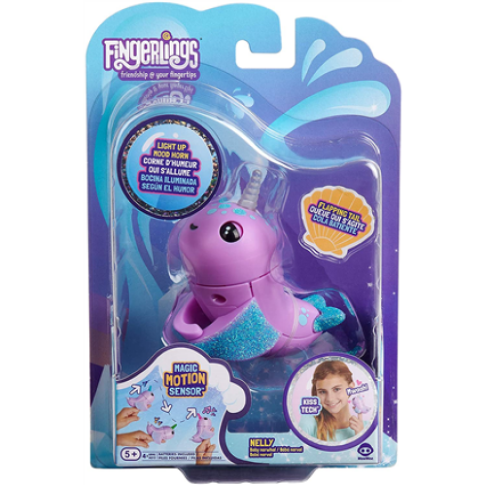 FINGERLINGS Wow Wee Nelly 3696, Violet