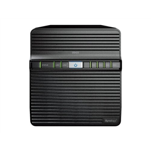 Synology , Tower NAS , DS423 , up to 4 HDD/SSD , Realtek , RTD1619B , Processor frequency 1.7 GHz , 2 GB , DDR4