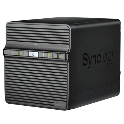 Synology , Tower NAS , DS423 , up to 4 HDD/SSD , Realtek , RTD1619B , Processor frequency 1.7 GHz , 2 GB , DDR4