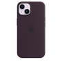 Apple iPhone 14 Silicone Case with MagSafe Case with MagSafe Apple iPhone 14 Silicone Elderberry