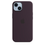 Apple iPhone 14 Silicone Case with MagSafe Case with MagSafe Apple iPhone 14 Silicone Elderberry