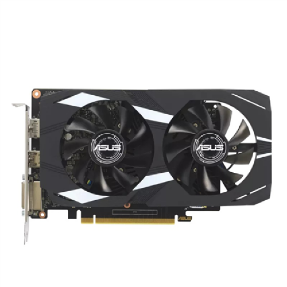 Asus DUAL-GTX1630-O4G NVIDIA, 4 GB, GeForce GTX 1630, GDDR6, PCI Express 3.0, DVI-D ports quantity 1, HDMI ports quantity 1, Memory clock speed 12000 MHz