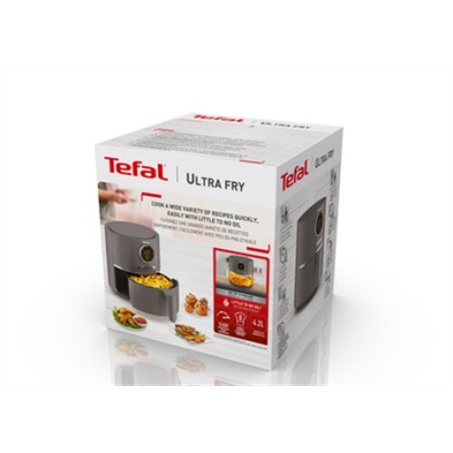 TEFAL Ultra Fry Digital Fryer EY111B15 Power 1600 W, Capacity 4.2 L, Grey