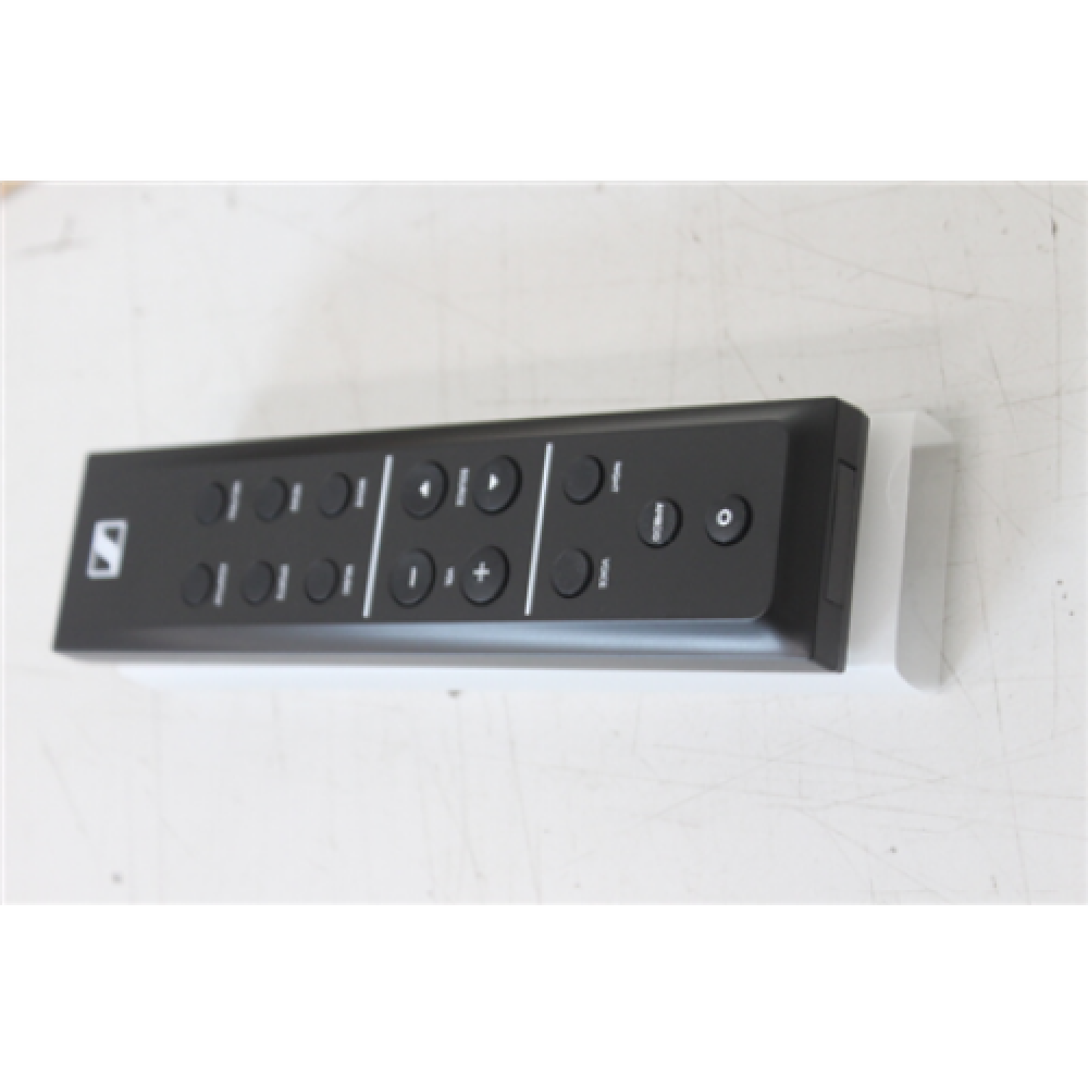SALE OUT. Sennheiser AMBEO Soundbar Mini SB02S, Black , Sennheiser , Soundbar Mini , AMBEO SB02S , Wi-Fi , USED AS DEMO, SCRATCHES ON BOTTOM AND REMOTE , Bluetooth