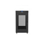 Lanberg , Rack cabinet 19 free-standing 22U/800x800 (flat pack) with mesh door, LCD , FF01-8822-23BL , Black