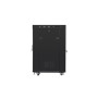 Lanberg , Rack cabinet 19 free-standing 22U/800x800 (flat pack) with mesh door, LCD , FF01-8822-23BL , Black