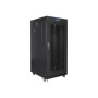 Lanberg , Rack cabinet 19 free-standing 22U/800x800 (flat pack) with mesh door, LCD , FF01-8822-23BL , Black