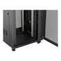 Lanberg , Rack cabinet 19 free-standing 22U/800x800 (flat pack) with mesh door, LCD , FF01-8822-23BL , Black