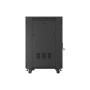 Lanberg , Rack cabinet 19 free-standing 22U/800x800 (flat pack) with mesh door, LCD , FF01-8822-23BL , Black