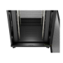 Lanberg , Rack cabinet 19 free-standing 22U/800x800 (flat pack) with mesh door, LCD , FF01-8822-23BL , Black