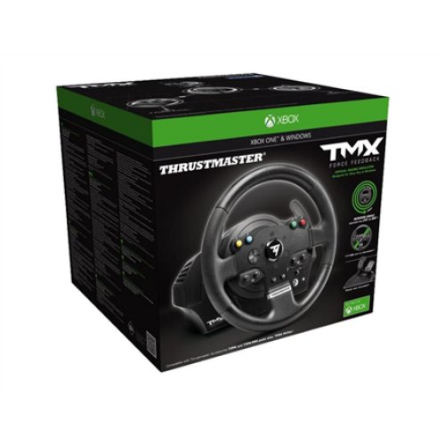 Thrustmaster , Steering Wheel TMX FFB , Black/Blue , Game racing wheel