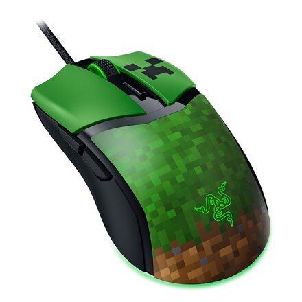 Razer , Gaming Mouse , Cobra , Optical Mouse Switches Gen-3 , Minecraft Edition