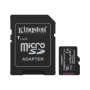 Kingston Memory card , Canvas Select Plus , 1000 GB , microSD , Flash memory class Class 10, UHS-I, U1/U3, video class 10/30, A1