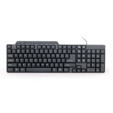 Gembird KB-UM-104 Compact multimedia keyboard USB, Keyboard layout US, Black, 420 g